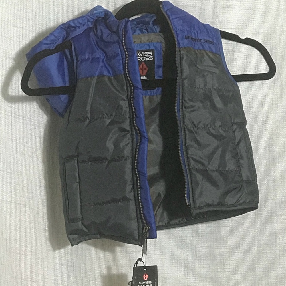 Swiss Cross Little Kids Vest